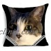  Cat & Mandala Polyester Decorative Pillow Case Sofa Cushion Cover Home Decor   263123532438